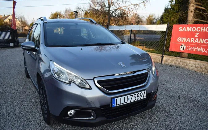 lubelskie Peugeot 2008 cena 37500 przebieg: 151600, rok produkcji 2015 z Łuków